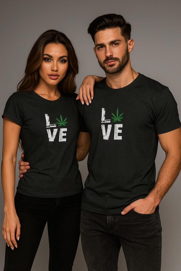 Amour Vert unisex premium cotton T-Shirt - Image 2