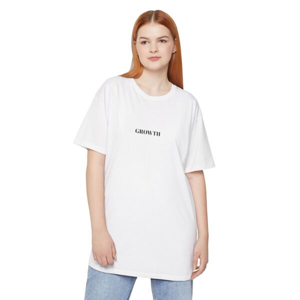Crecimiento Blanco pure cotton  T-Shirt - Image 2